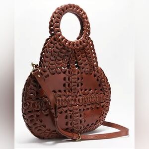 Patricia Nash braided leather purse